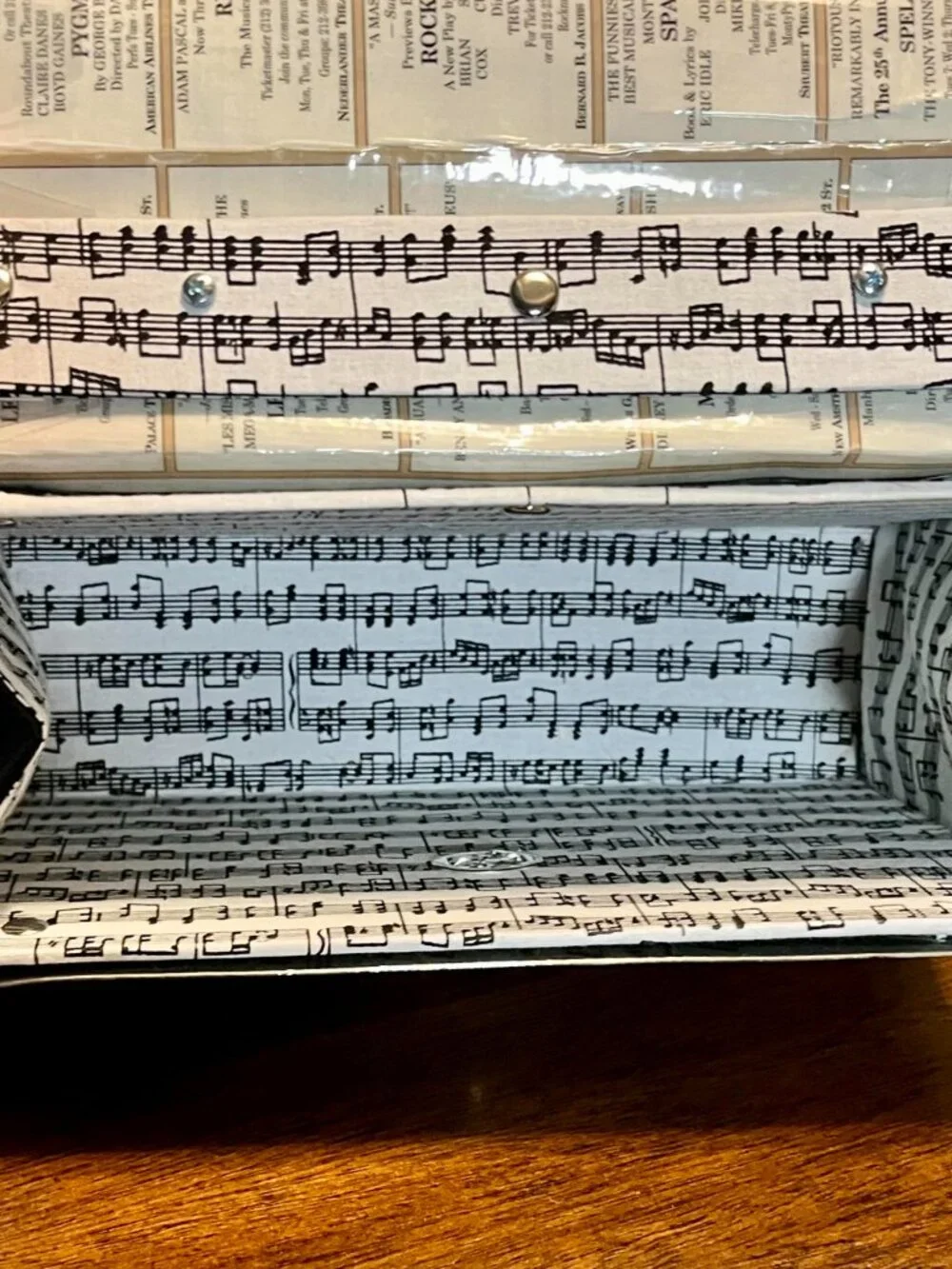 Les Miserables at Cadillac Palace Playbill Purse with Beaded Handle